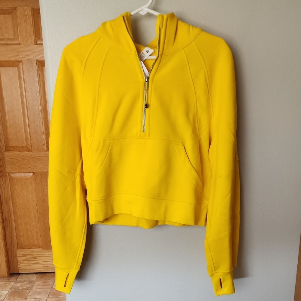 NWT XS/S Lululemon Scuba Half-Zip Hoodie